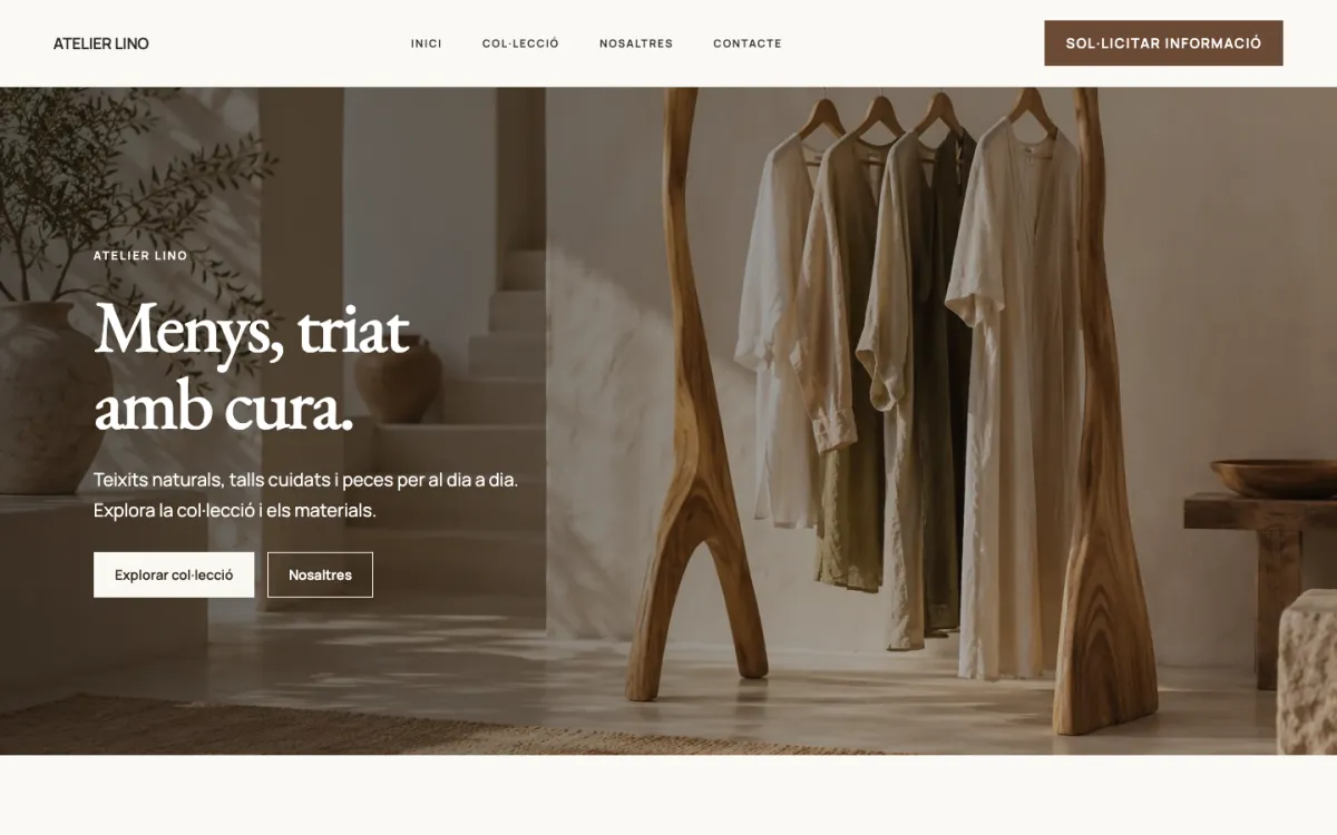Atelier · Moda i col·leccions