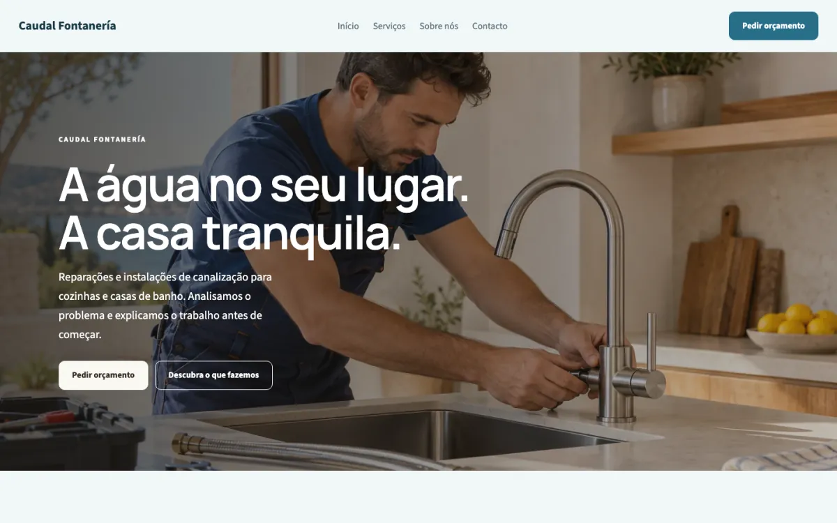 Caudal · Canalizadores