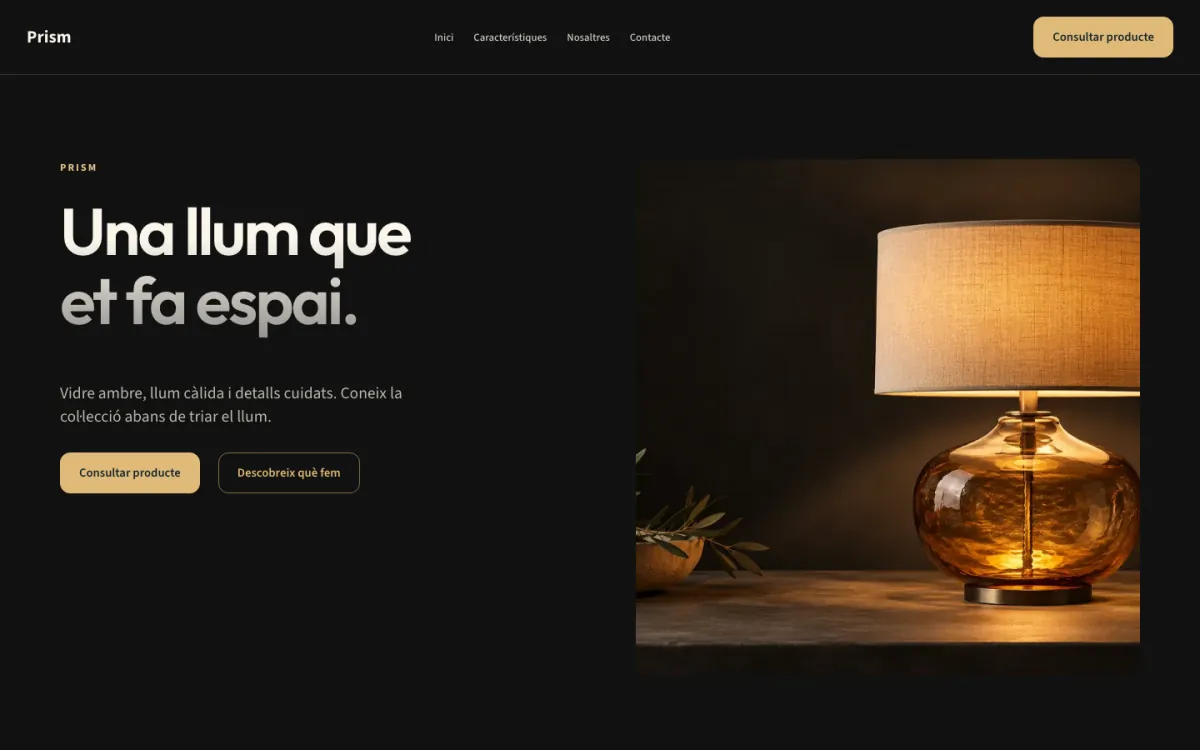 Prism · Productes físics
