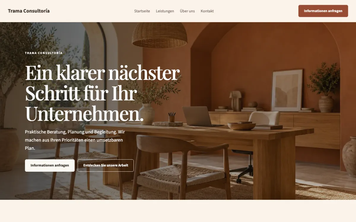 Trama · Professionelle Dienstleistungen
